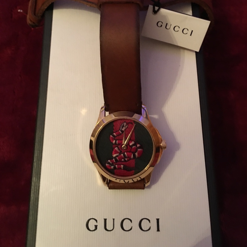 Authentic Gucci snake watch